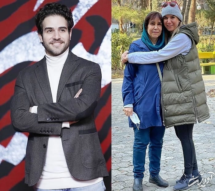 فاطمه نقوی و فرزندانش 